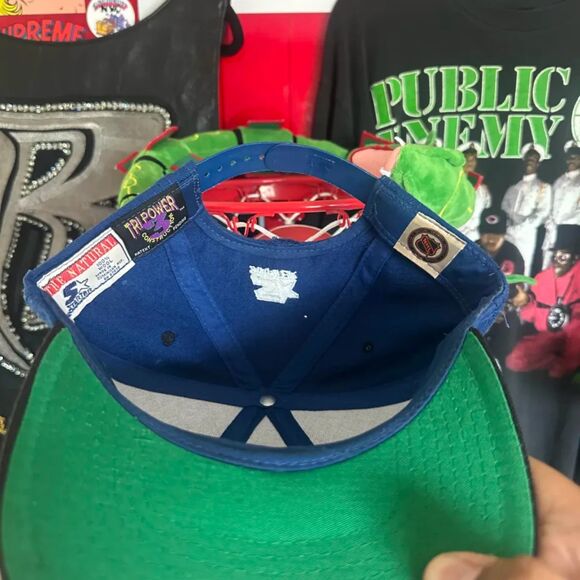 Vintage NHL Toronto Maple Leafs Tri Power Spell Out Wool Snapback Hat - Picture 4 of 5